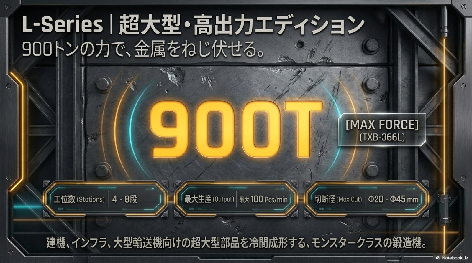 鍛造設備 スライド 9